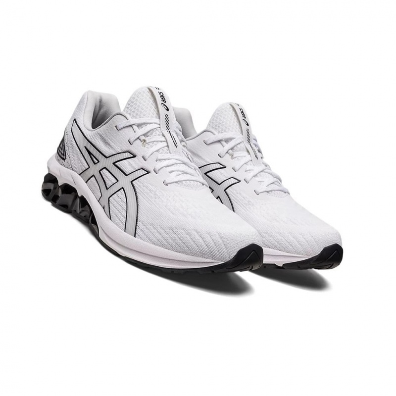 Basket Asics GEL-QUANTUM 180 VII Femme Blanche Noir | IGLZ70453