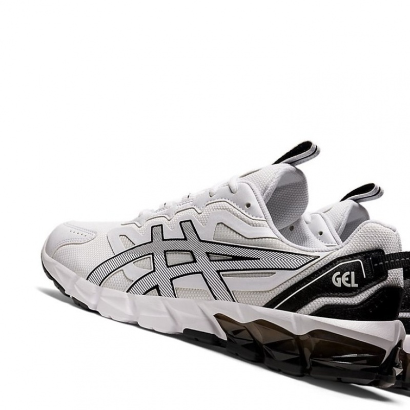 Basket Asics GEL-QUANTUM 90 Femme Blanche Noir | PXWA10653