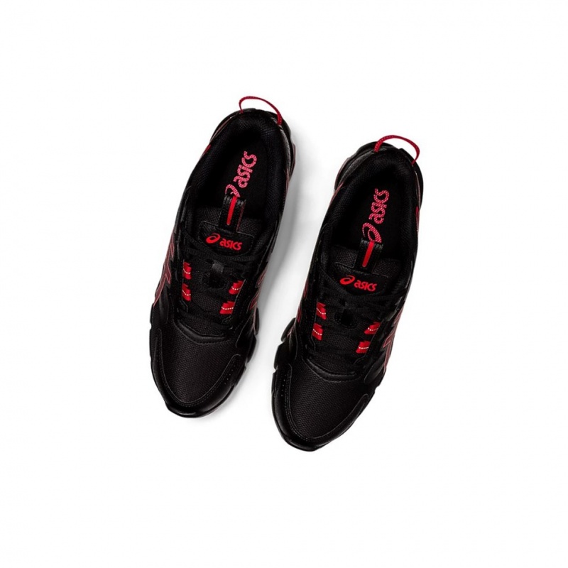 Basket Asics GEL-QUANTUM 90 Homme Noir Rouge | KEYP48671