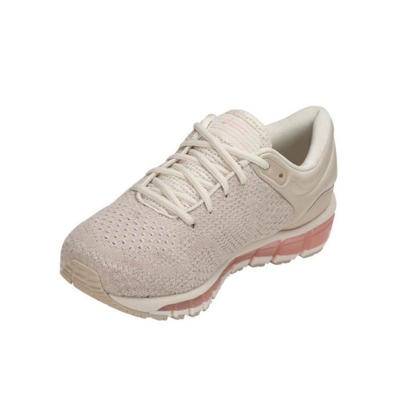 Basket Asics GEL-Quantum 360 Kni Femme Beige | ZJSY54806