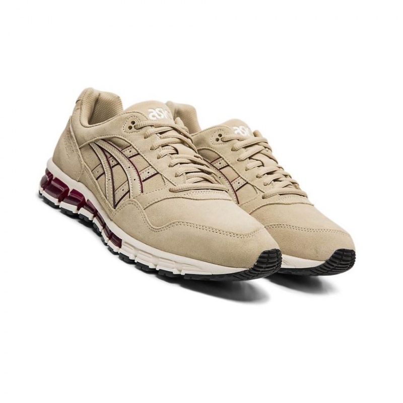 Basket Asics GEL-SAGA 180 Homme Beige | RLCF05713