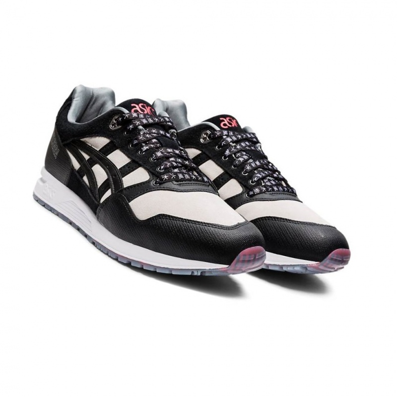 Basket Asics GEL-SAGA Homme Noir | LWAX64579