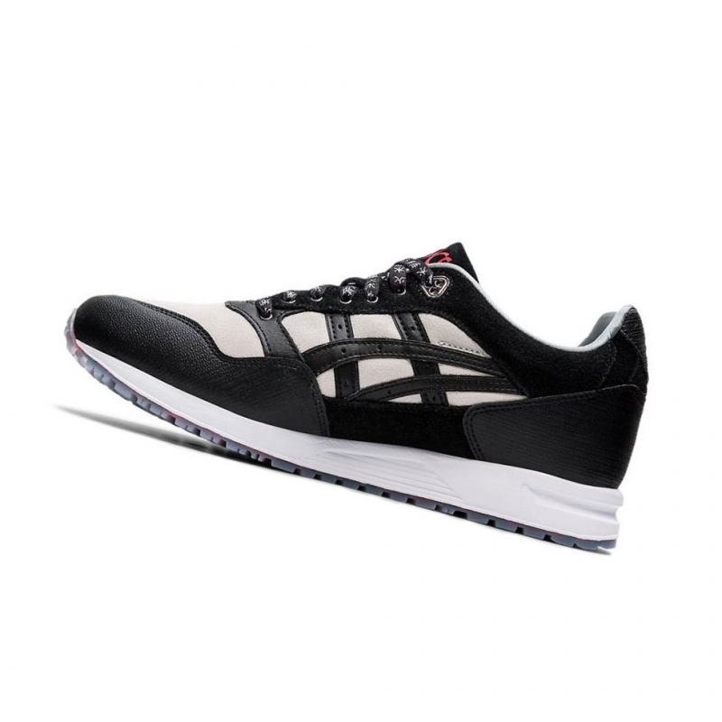 Basket Asics GEL-SAGA Homme Noir | LWAX64579