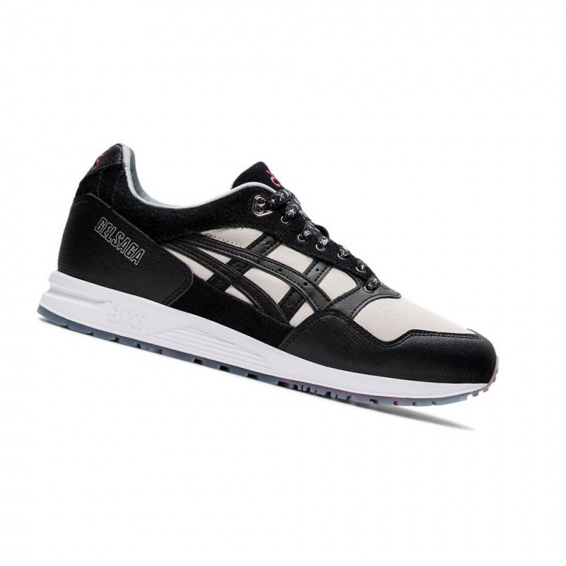 Basket Asics GEL-SAGA Homme Noir | LWAX64579