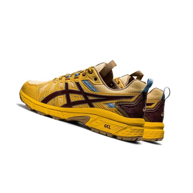 Basket Asics HN1-S GEL-VENTURE 7 Homme Jaune | WYVQ23190