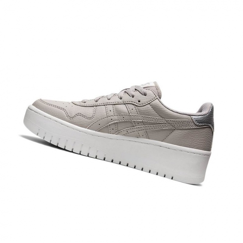 Basket Asics JAPAN S PF Femme Grise | AHCO12647