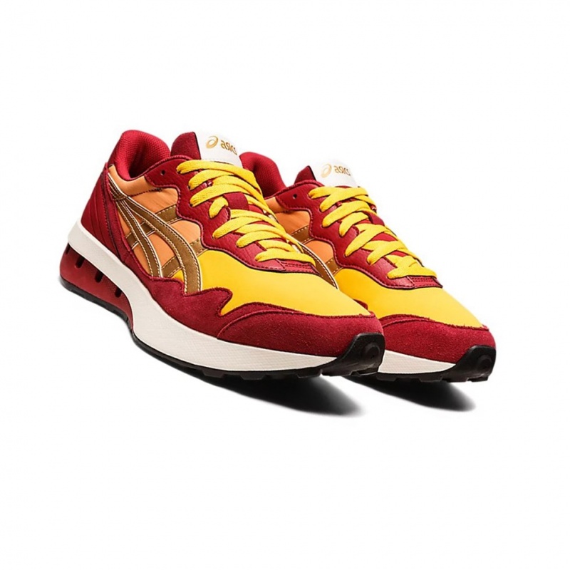 Basket Asics JOGGER X81 Homme Bordeaux | CLEJ04216