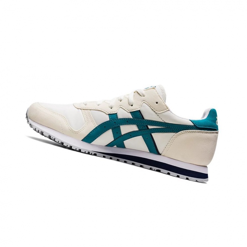 Basket Asics OC RUNNER Homme Blanche Vert | DFUR65083