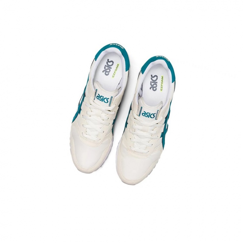 Basket Asics OC RUNNER Homme Blanche Vert | DFUR65083