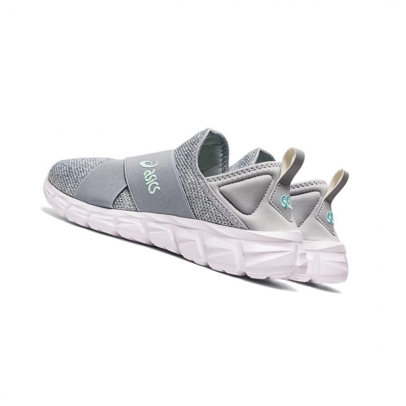 Basket Asics QUANTUM LYTE SLIP-ON Femme Grise Grise | CEZW94051