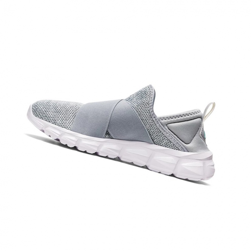 Basket Asics QUANTUM LYTE SLIP-ON Femme Grise Grise | CEZW94051