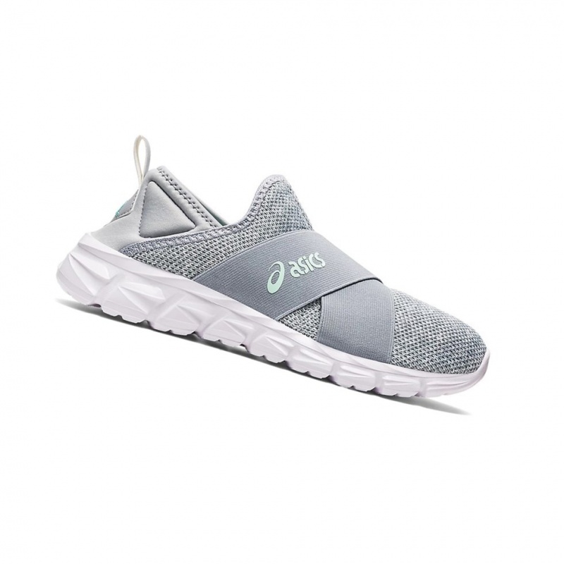 Basket Asics QUANTUM LYTE SLIP-ON Femme Grise Grise | CEZW94051