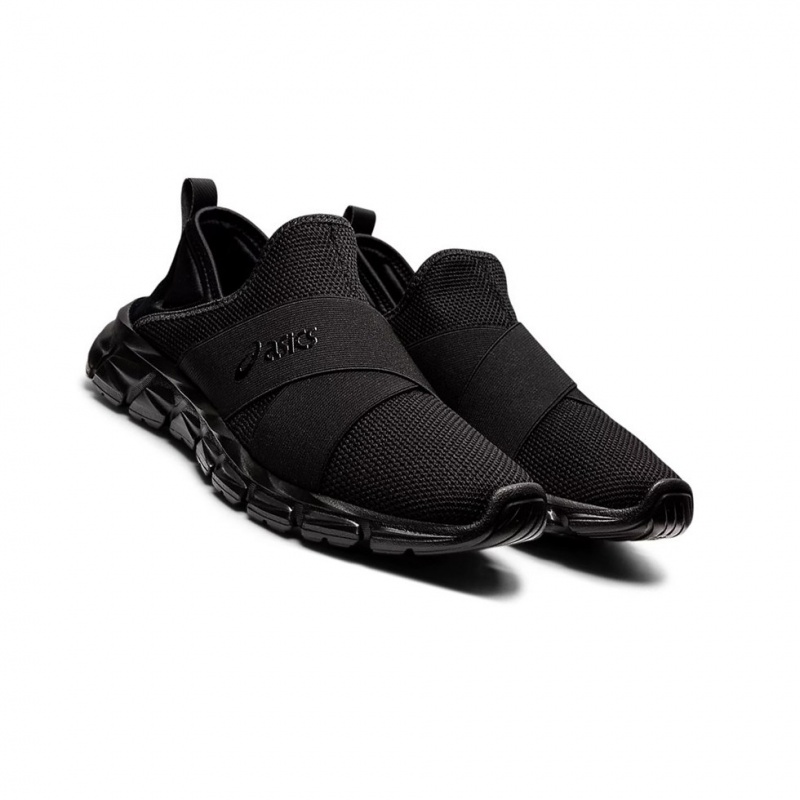 Basket Asics QUANTUM LYTE SLIP-ON Femme Noir Noir | DRGN63204