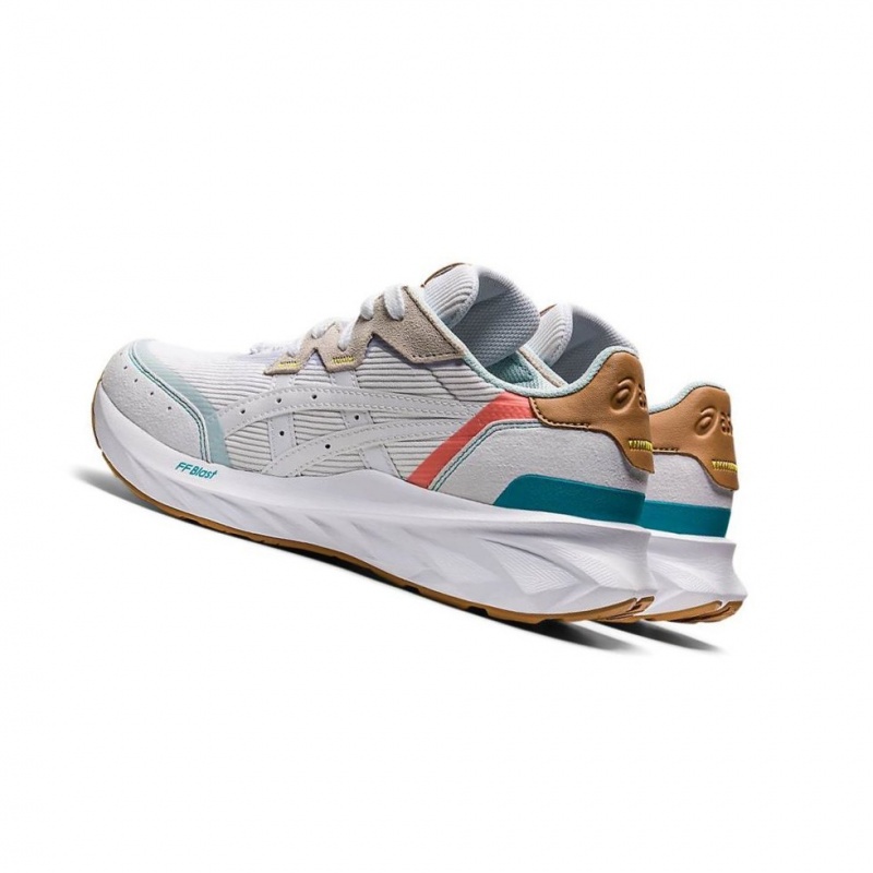 Basket Asics TARTHER BLAST Femme Blanche | ZNHQ49361