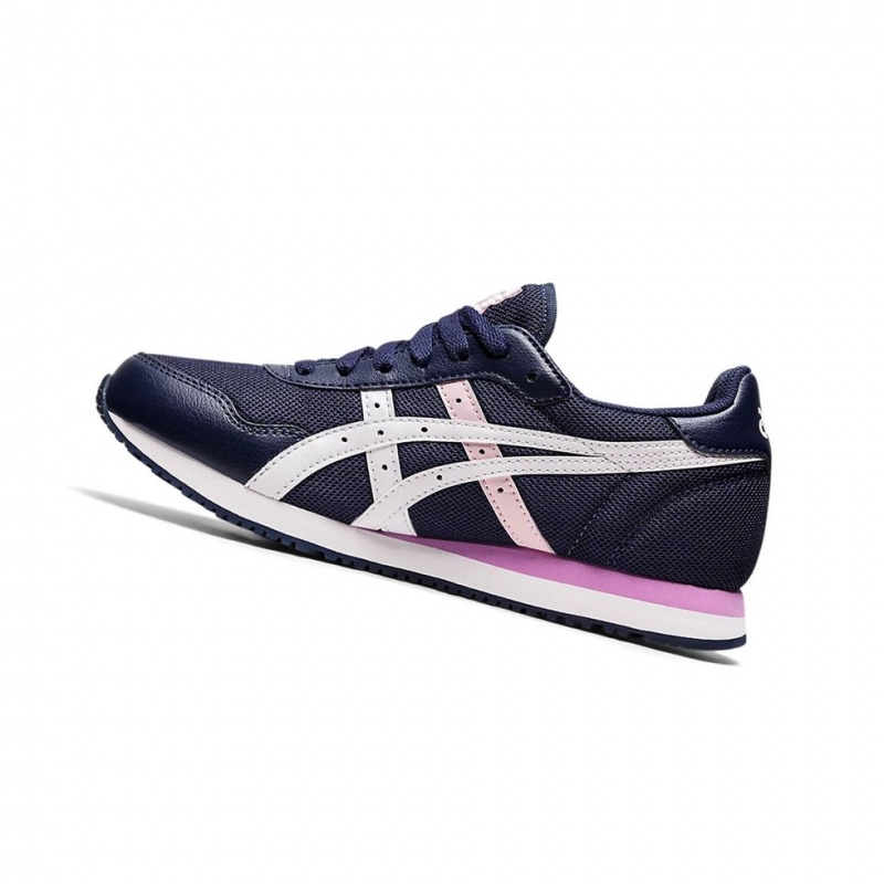 Basket Asics TIGER RUNNER Femme Blanche | MEDU51673