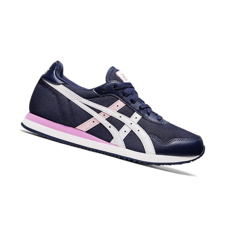 Basket Asics TIGER RUNNER Femme Blanche | MEDU51673