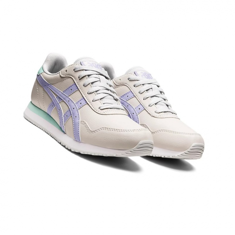 Basket Asics TIGER RUNNER Femme Grise | KUMV09246