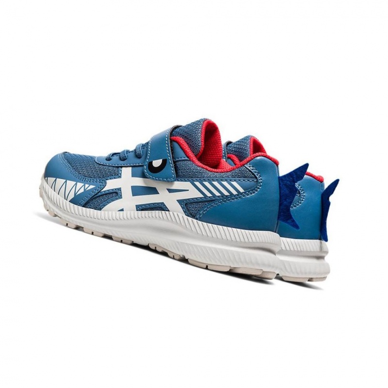 Chaussure Running Asics CONTEND 7 PS Enfant Bleu | QBCU01384