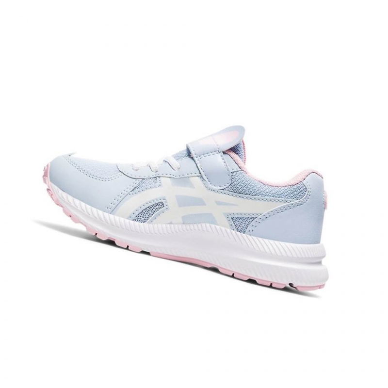 Chaussure Running Asics CONTEND 7 PS Enfant Bleu Clair | MVKN96572