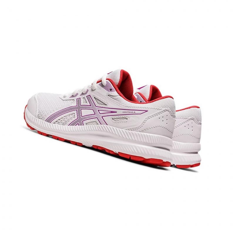 Chaussure Running Asics CONTEND 8 GS Enfant Blanche | IOST29048