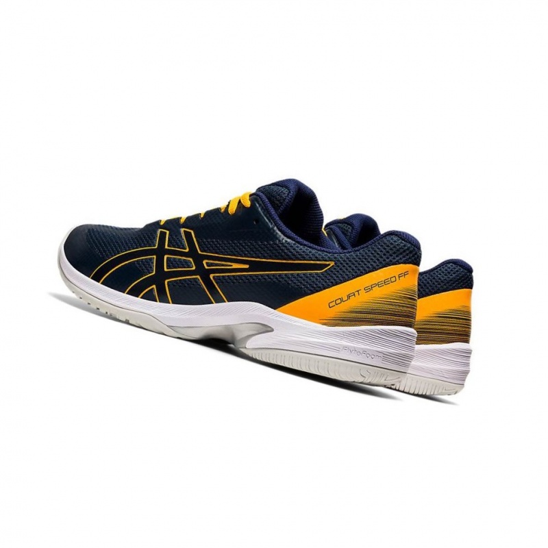 Chaussure Running Asics COURT SPEED FF Homme Bleu | WKXD81249