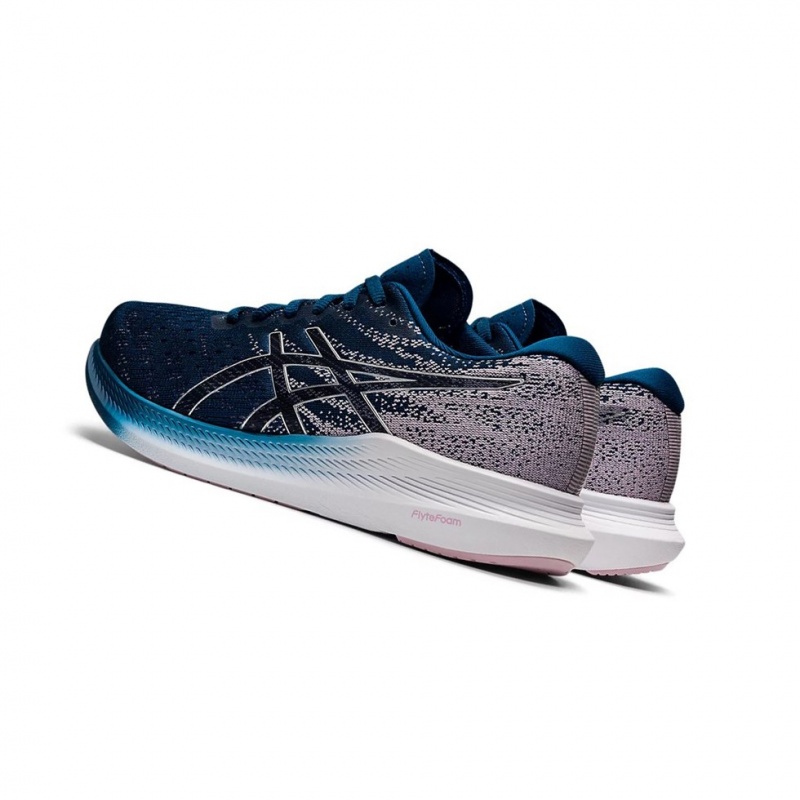 Chaussure Running Asics EvoRide 3 Femme Bleu Argent | MYLD61789