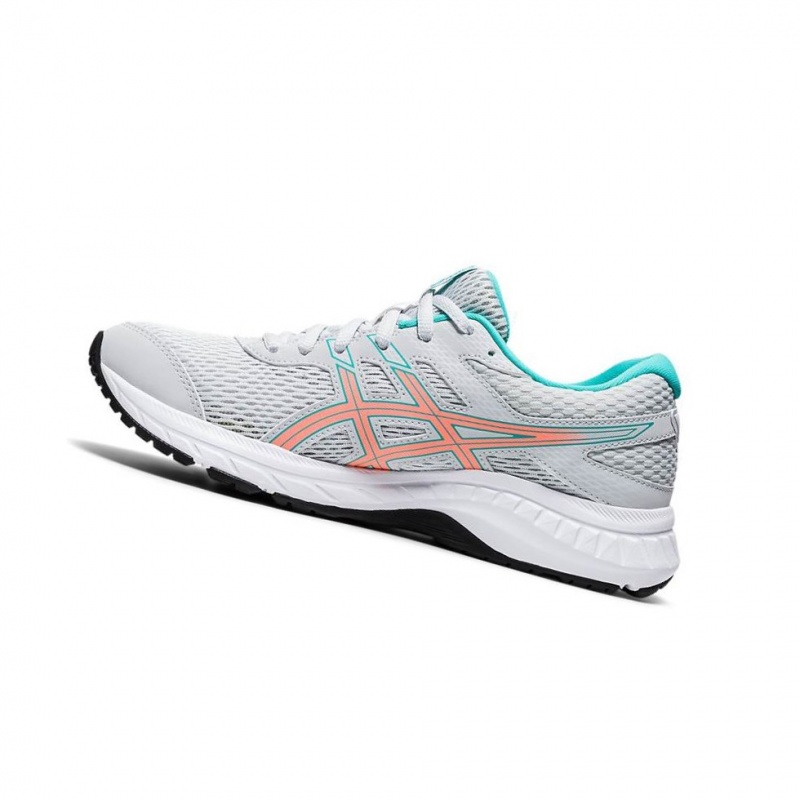 Chaussure Running Asics GEL-CONTEND 6 Femme Blanche | LBIP41308