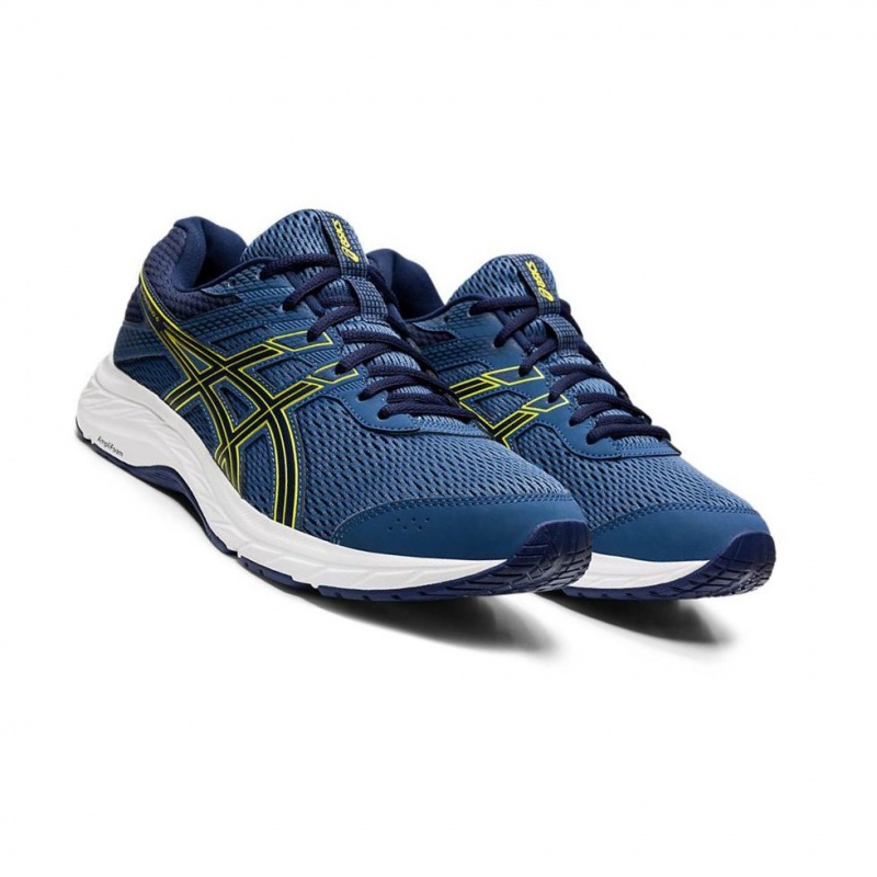 Chaussure Running Asics GEL-CONTEND 6 Homme Bleu Foncé | CUIB13658