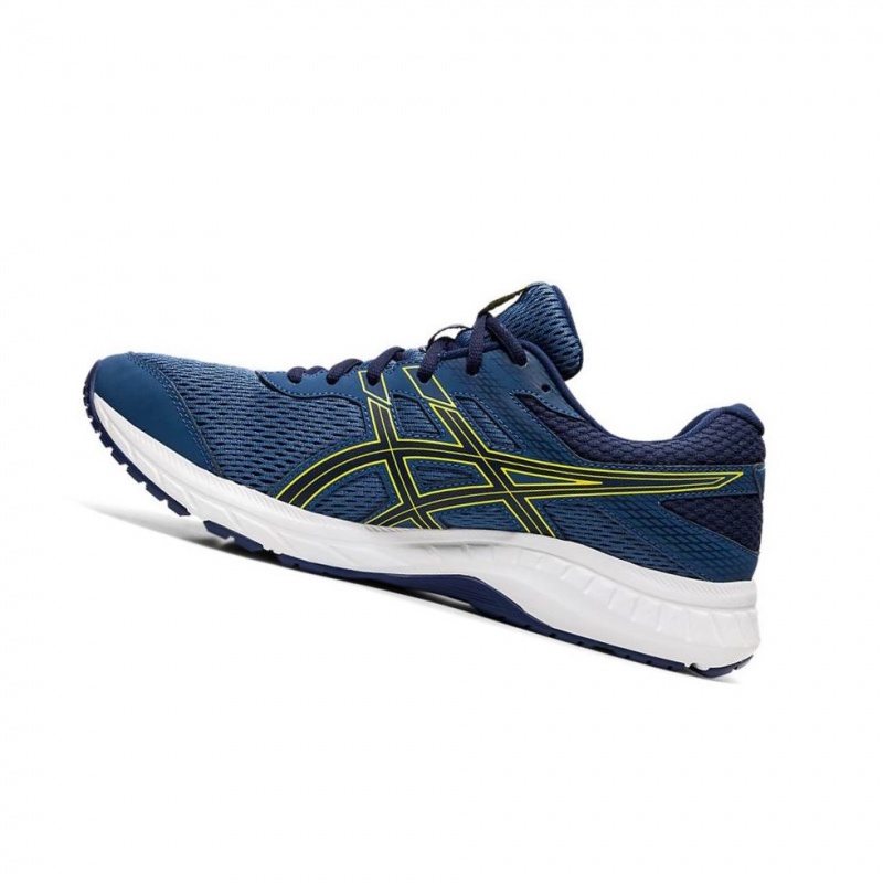 Chaussure Running Asics GEL-CONTEND 6 Homme Bleu Foncé | CUIB13658