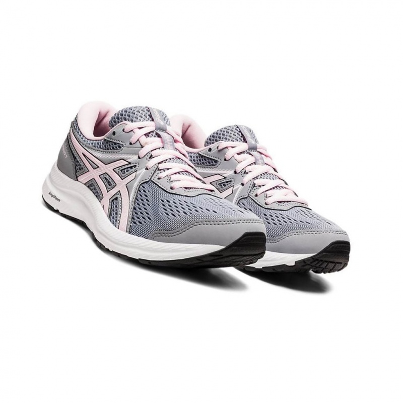 Chaussure Running Asics GEL-CONTEND 7 Femme Grise | OWXR25618