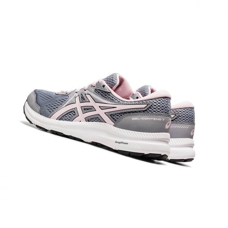 Chaussure Running Asics GEL-CONTEND 7 Femme Grise | OWXR25618