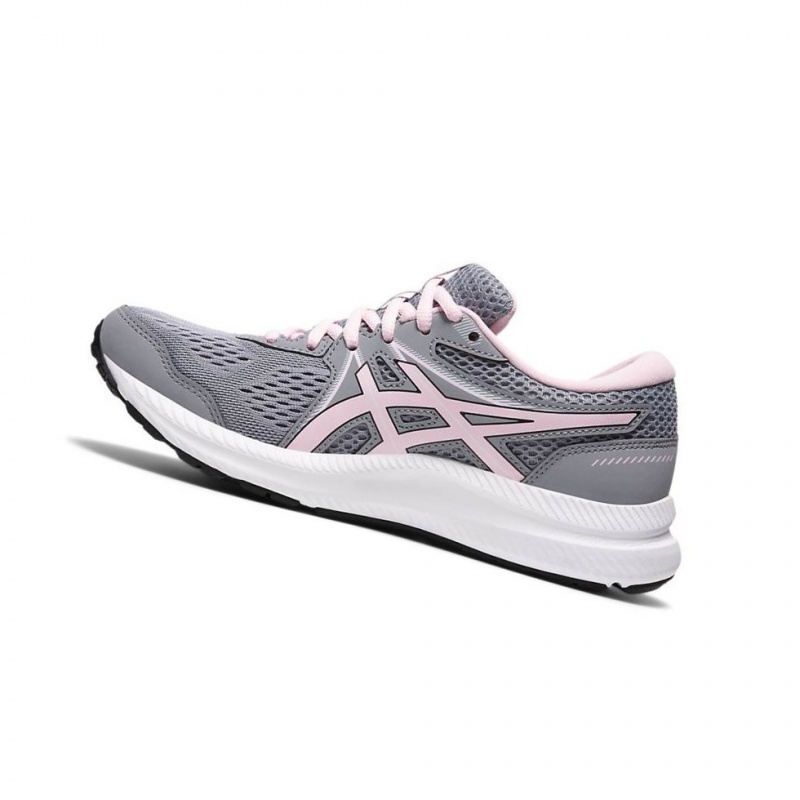 Chaussure Running Asics GEL-CONTEND 7 Femme Grise | OWXR25618