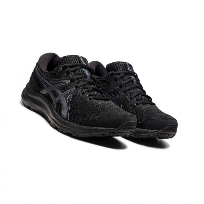 Chaussure Running Asics GEL-CONTEND 7 Femme Noir | AHLO20648