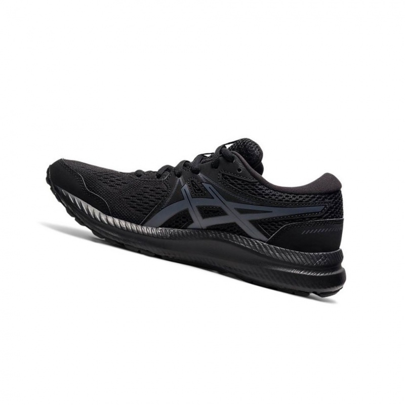 Chaussure Running Asics GEL-CONTEND 7 Femme Noir | AHLO20648