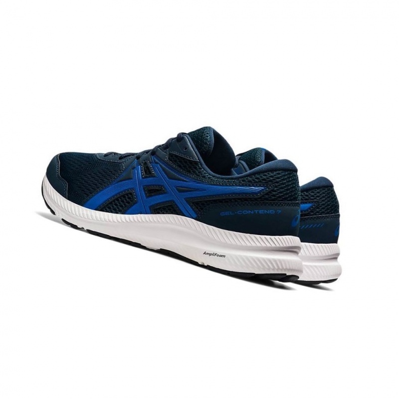 Chaussure Running Asics GEL-CONTEND 7 Homme Bleu | CLMI93512