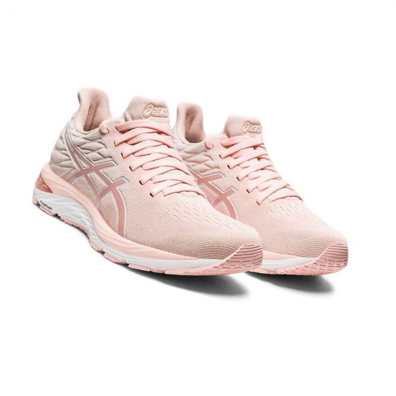 Chaussure Running Asics GEL-CUMULUS 21 Knit Femme Rose | FKTR08439