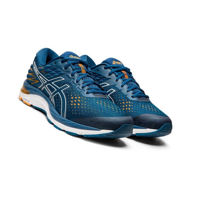 Chaussure Running Asics GEL-CUMULUS 21 road Homme Bleu | VAPU48150