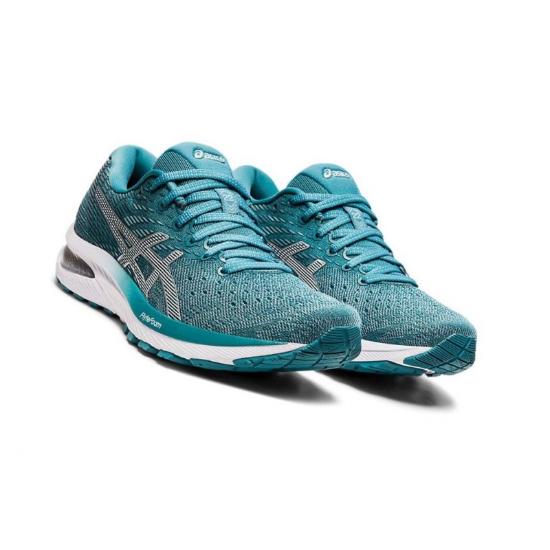 Chaussure Running Asics GEL-CUMULUS 22 Femme Turquoise | WJEY02356