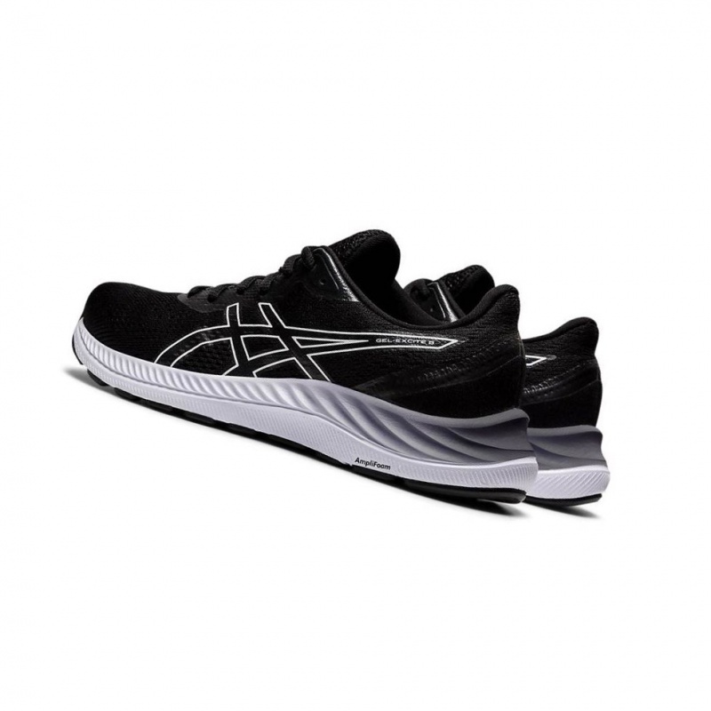 Chaussure Running Asics GEL-EXCITE 8 Larges Femme Noir | GECM83249