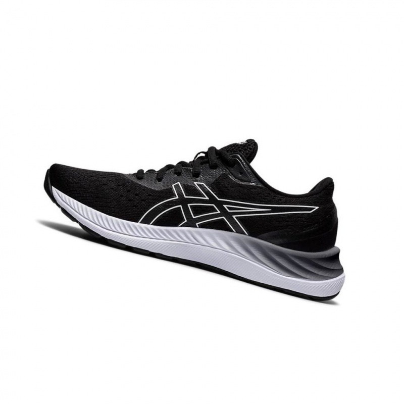 Chaussure Running Asics GEL-EXCITE 8 Larges Femme Noir | GECM83249