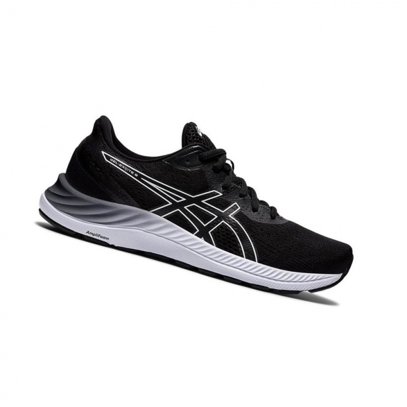 Chaussure Running Asics GEL-EXCITE 8 Larges Femme Noir | GECM83249