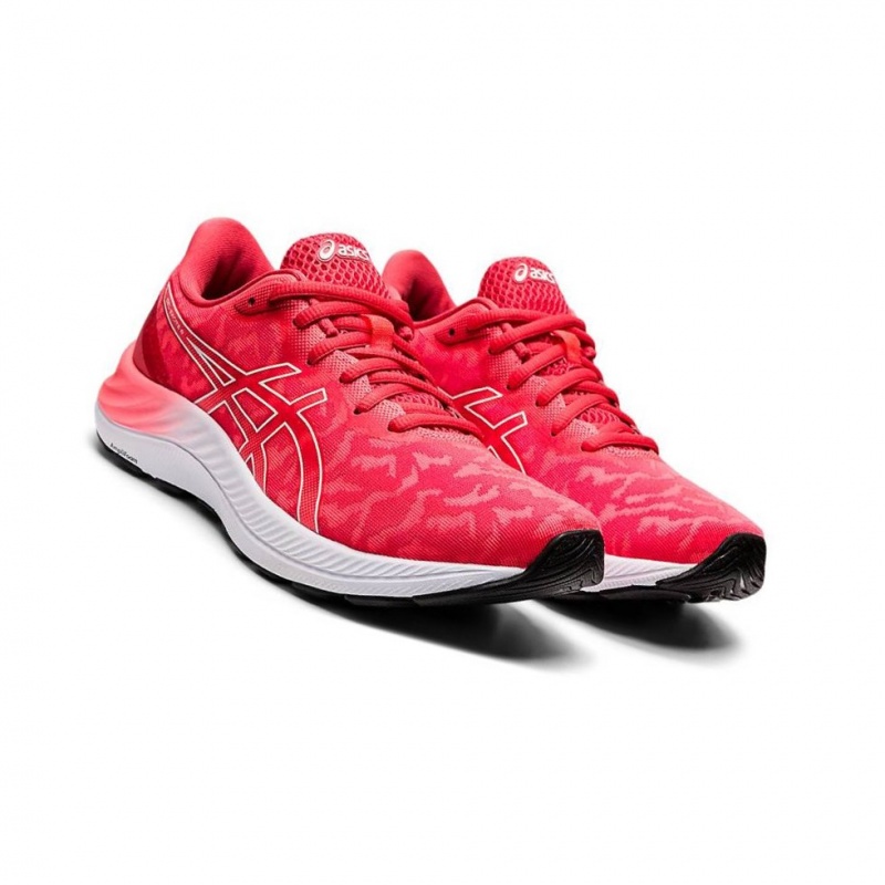 Chaussure Running Asics GEL-EXCITE 8 Twist Femme Rouge | UNOJ17034