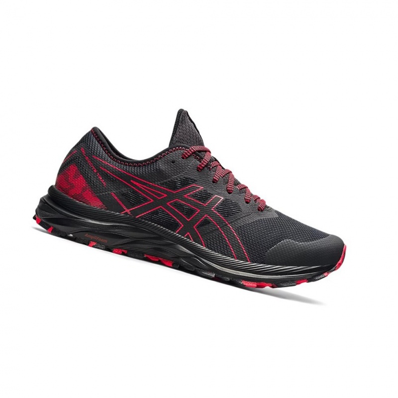 Chaussure Running Asics GEL-EXCITE TRAIL Homme Noir Rouge | KZRV60714