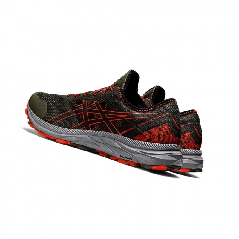 Chaussure Running Asics GEL-EXCITE TRAIL Homme Vert | VSPB72853