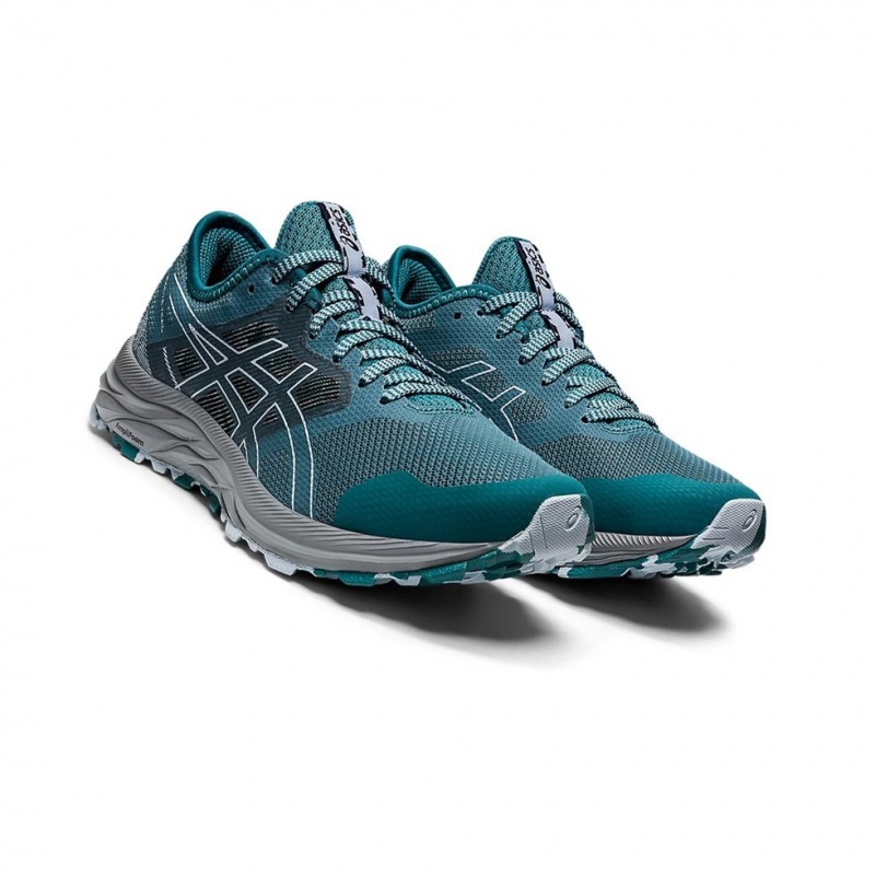 Chaussure Running Asics GEL-EXCITE TRAIL Femme Misty Pine / Soft Sky | OEFZ13640