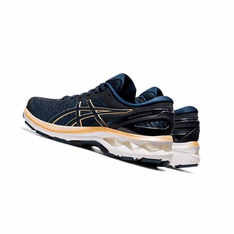 Chaussure Running Asics GEL-KAYANO 27 Femme Bleu Marine | VGHN62795