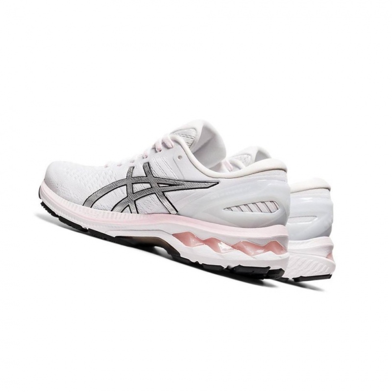 Chaussure Running Asics GEL-KAYANO 27 Femme Blanche | TGKV07832