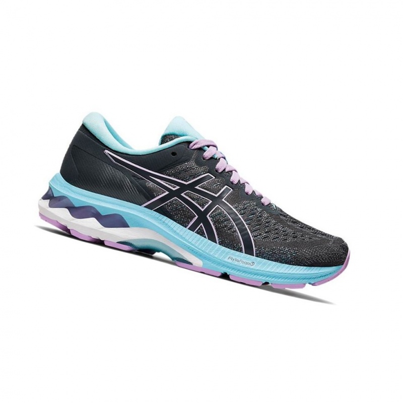 Chaussure Running Asics GEL-KAYANO 27 GS Enfant Grise | PLQT51689