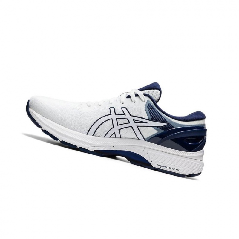 Chaussure Running Asics GEL-KAYANO 27 Homme Blanche | XGAW98371