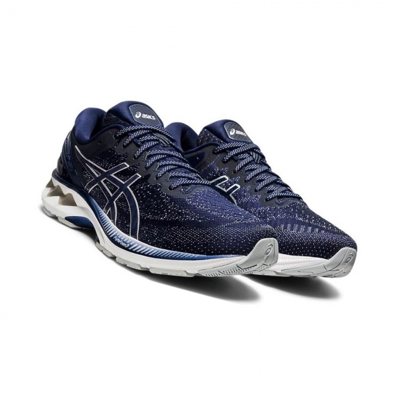 Chaussure Running Asics GEL-KAYANO 27 Homme Bleu Marine | LOMN39147